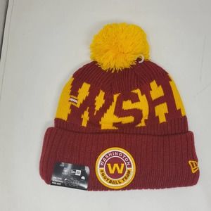 NEW 2020 NFL NEW ERA ON FIELD SIDELINE BEANIE - Washington Commanders